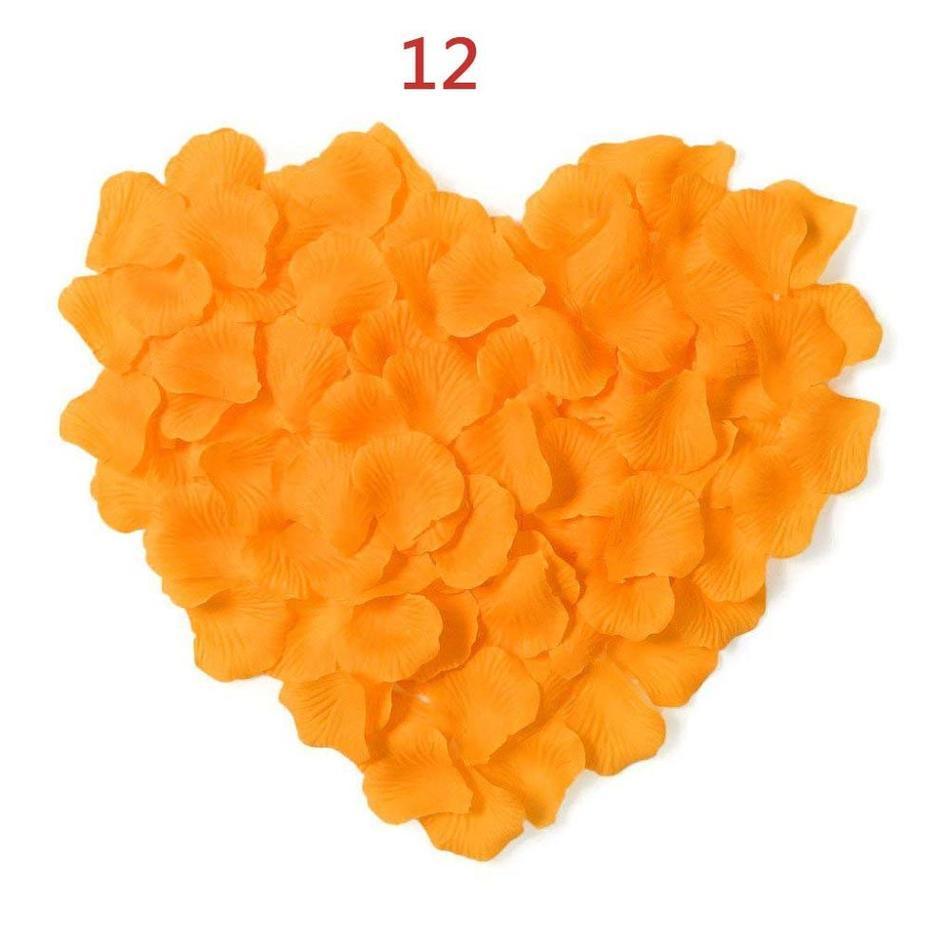 Wedding Rose Petals 100pcs/lot Decorations Flowers Polyester Wedding Rose Artificia: Z10