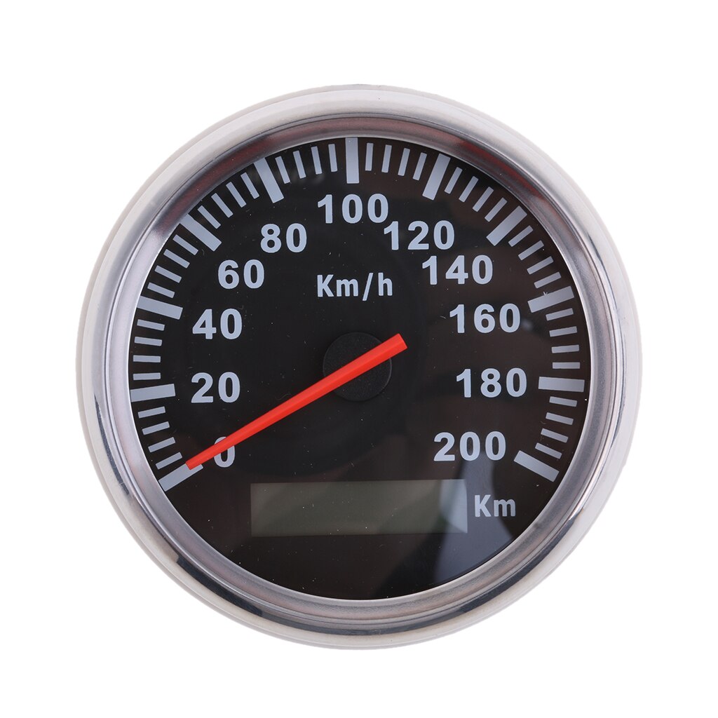 200Km/h 85mm Car Speedometer Speedo Waterproof Digital Gauges