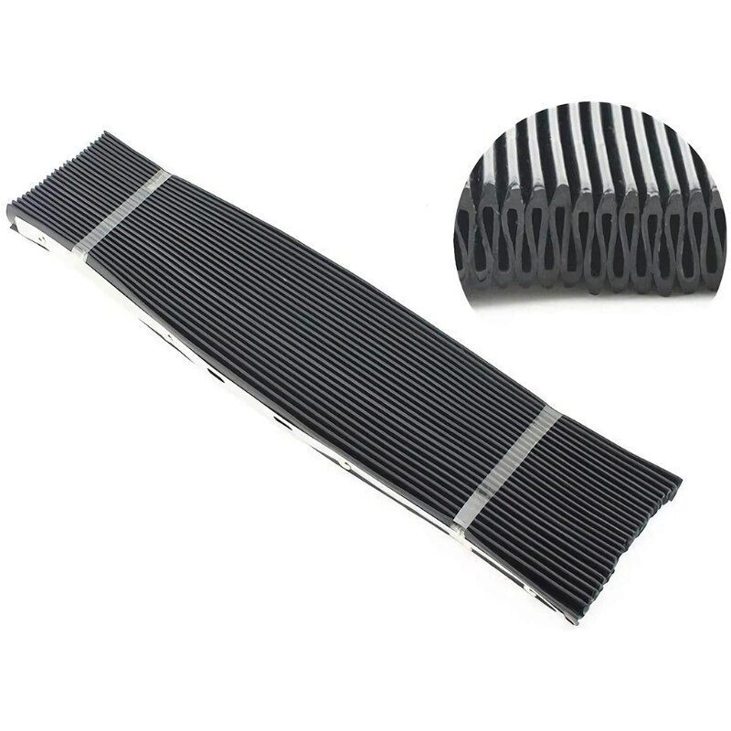 Convenient Milling Machine Part Fitting Foldable Accordion Dust Protective Cover Black Rubber Cover 400x600mm 3# 4#