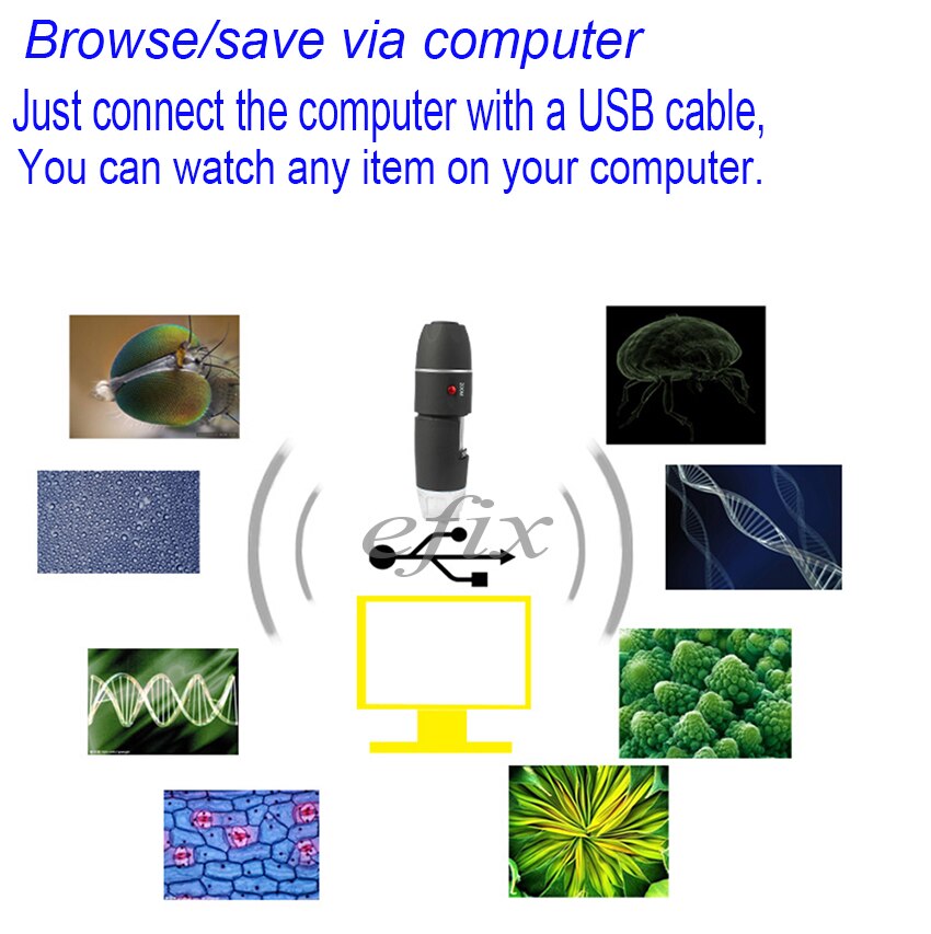 Mega Pixels 500X1000X8 LED Digitale Microscoop Camera USB solderen Microscopio Vergrootglas Elektronische Stereo