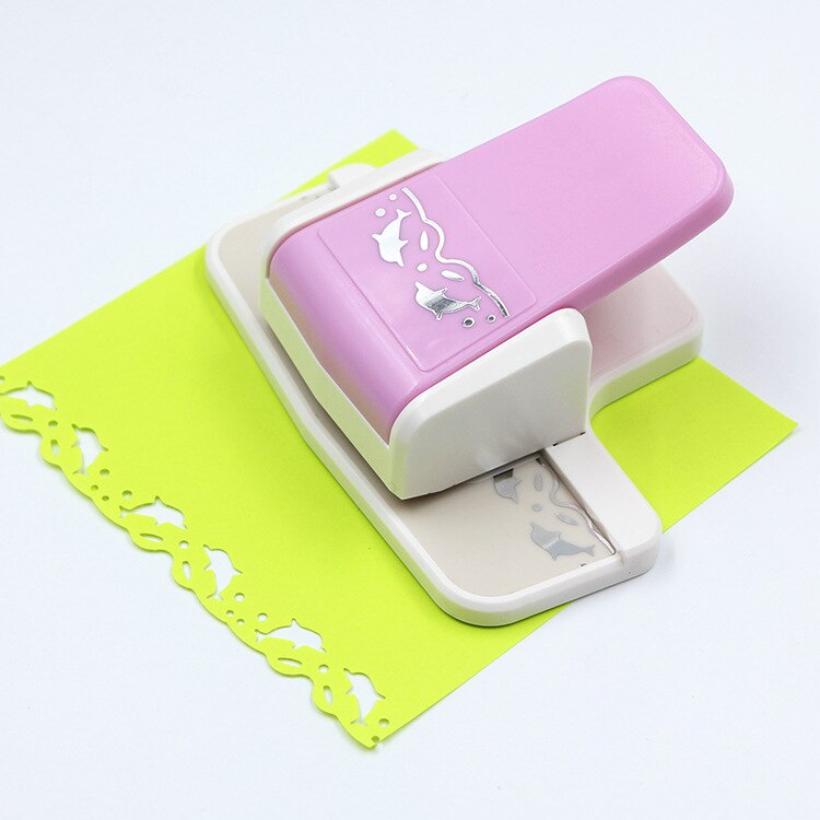 Hollow Lace Tool Diy Paper Cutting Tool Jam Pattern Puncher Embossing Card Jam Greeting Card Flower Paper Edge Simple Production: 04