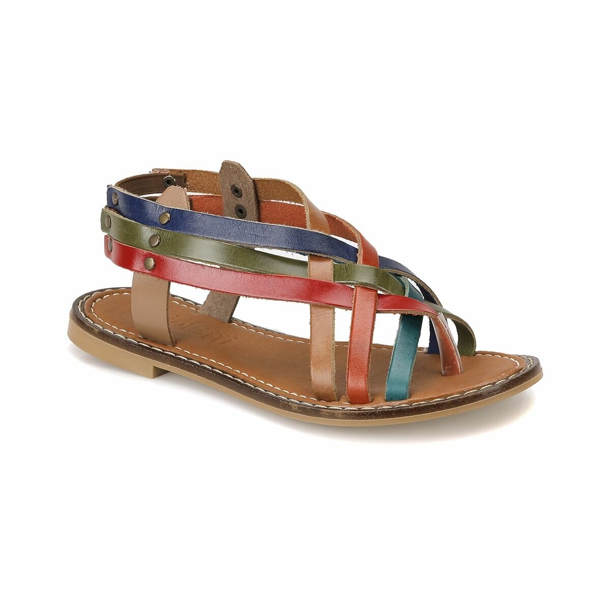 FLO DS18126 sandalias de mujer de bronceado Miss F: Mixed Color / 37