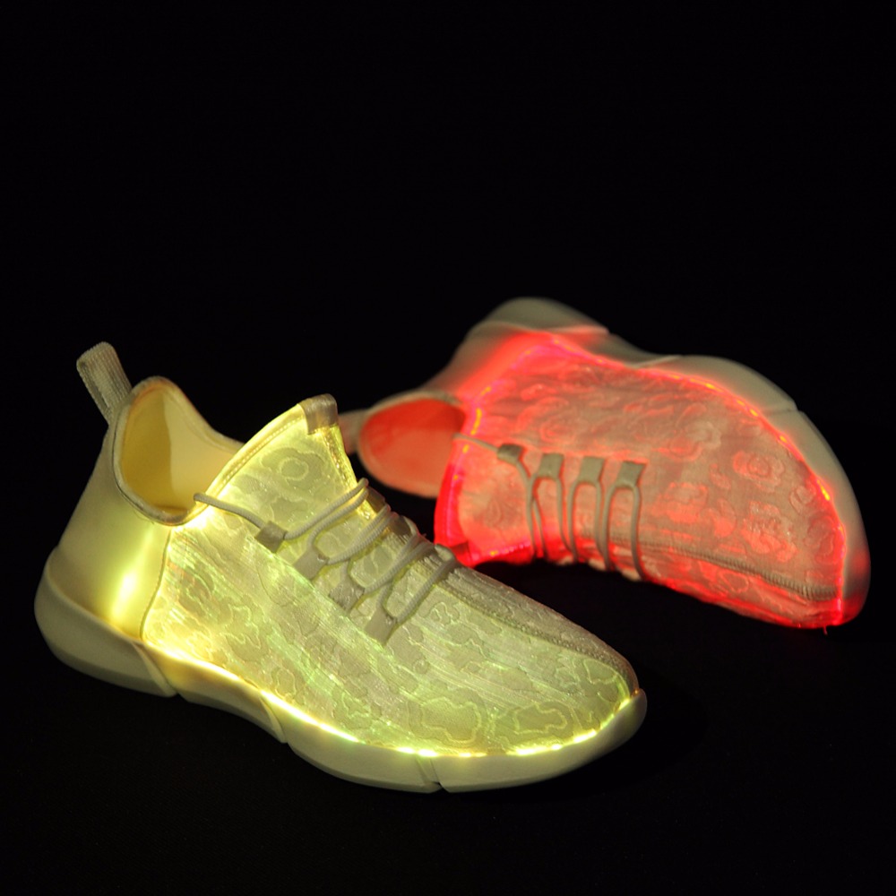 Warm Als Home Usb Charger Glowing Light Up Sneakers Led Kinderen Verlichting Schoenen Jongens Meisjes Verlichte Lichtgevende Sneaker