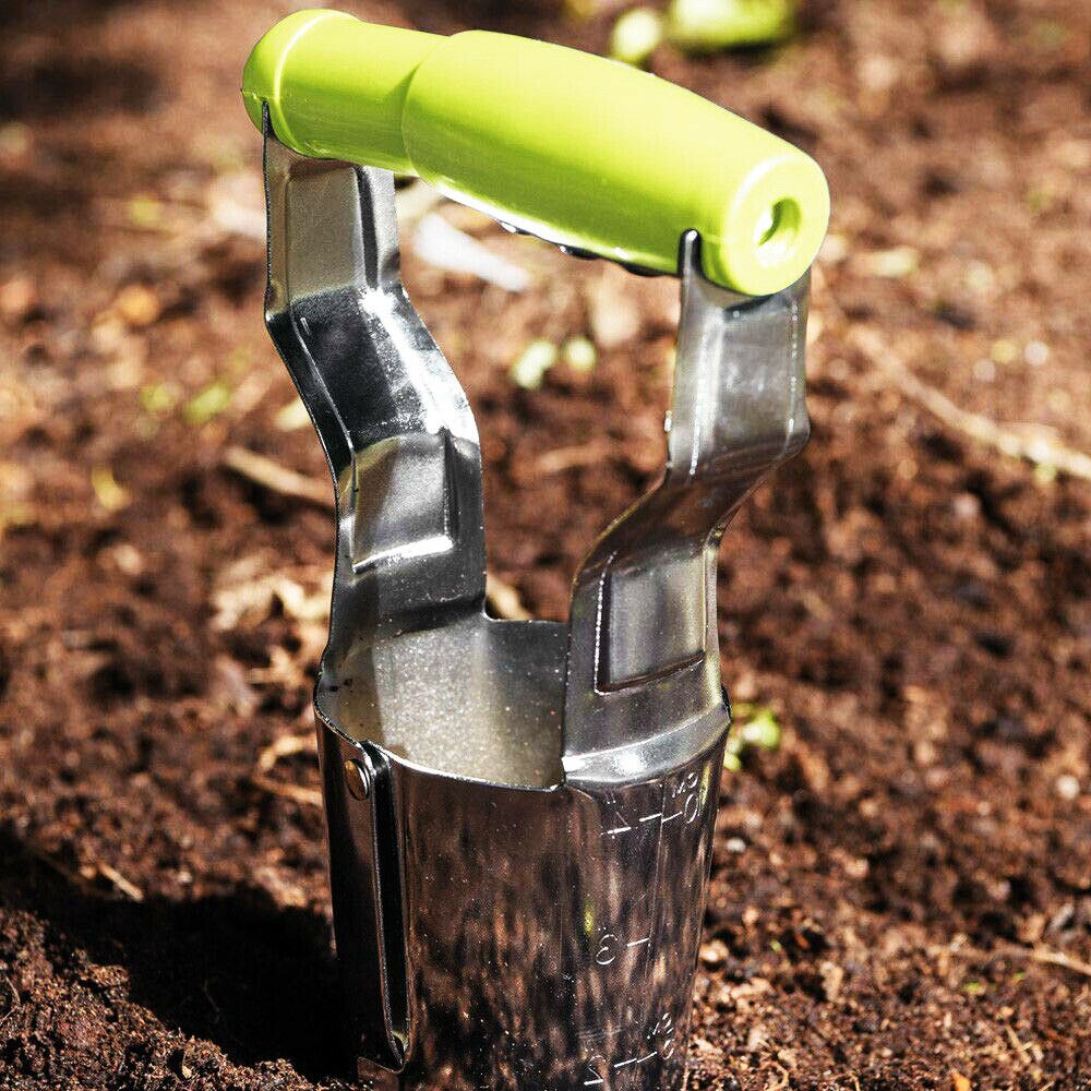 Garden Bulb Planter Hole Digger Fertilizing Seedling Extractor Cultivator Flower Vegetables Planting Tool Gardening Hand Tools