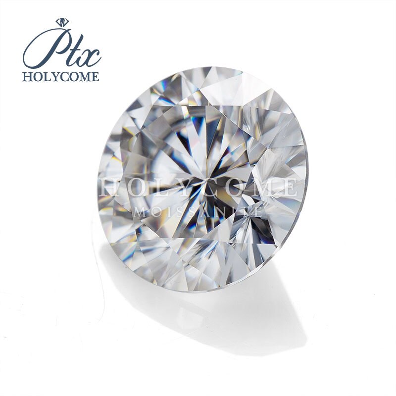 Probador de diamantes de moissanita para fabricación de joyería, certificado GRA, de fábrica de moissanita, 6,5mm, 10 corazones y 10 flechas