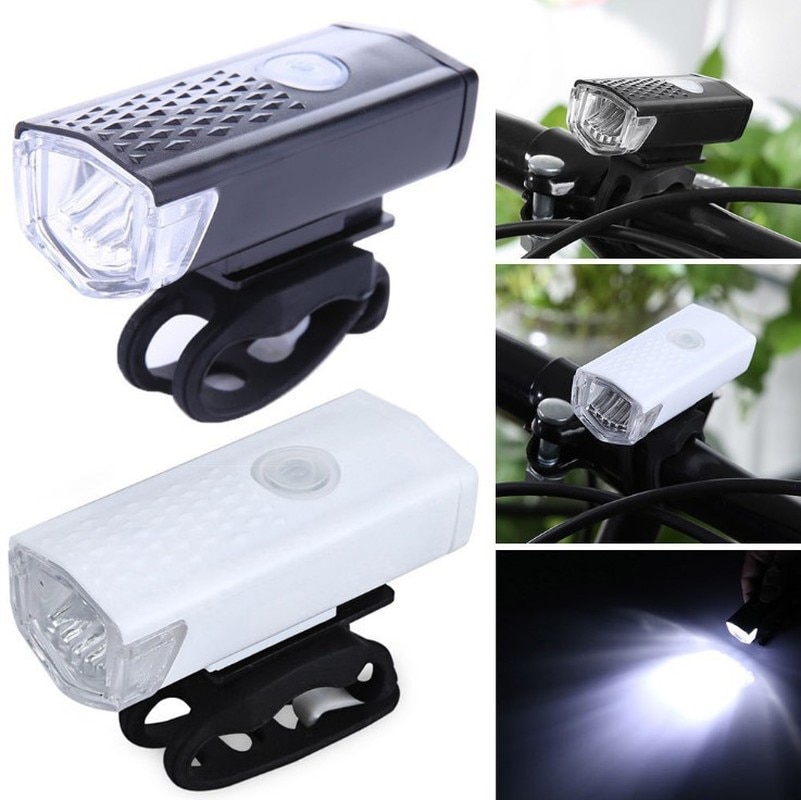 Fahrrad Licht USB Aufladbare LED Fahrrad Vorderseite Licht Fahrrad Scheinwerfer Fahrrad Lichter Lichter Radfahren Fahrrad Zubehör