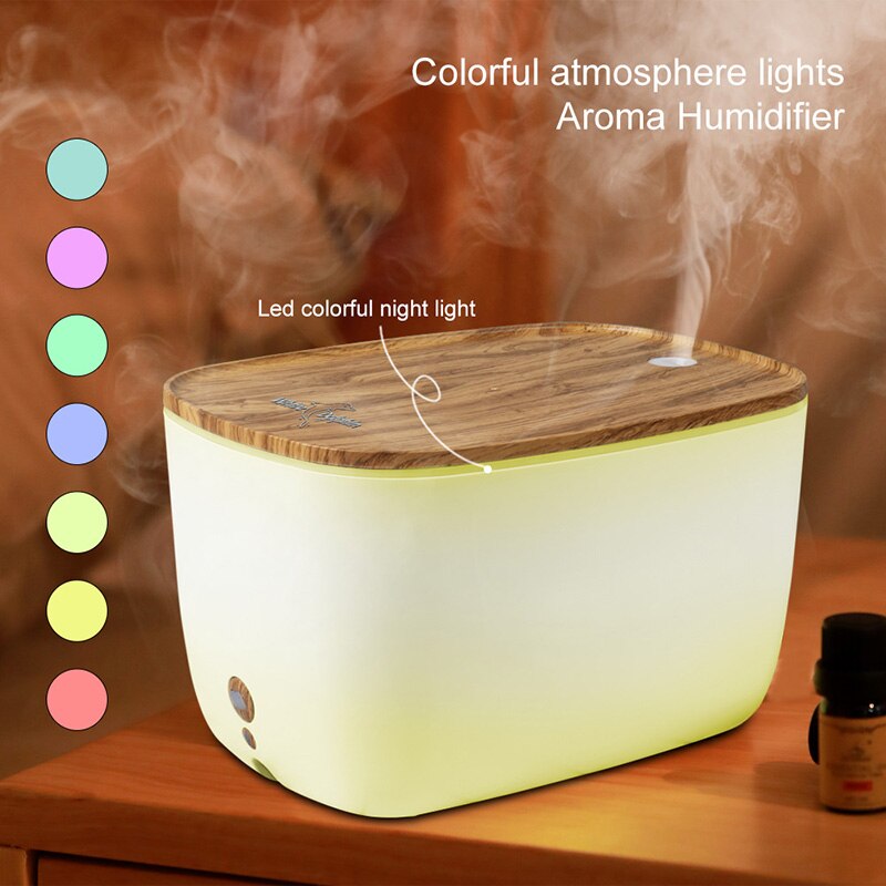 Luftbefeuchter Aroma Diffusor Ätherisches öl diffusor Luftbefeuchter Kühlen nebel Hersteller Luftbefeuchter Wechselnden Lichter Luftbefeuchter