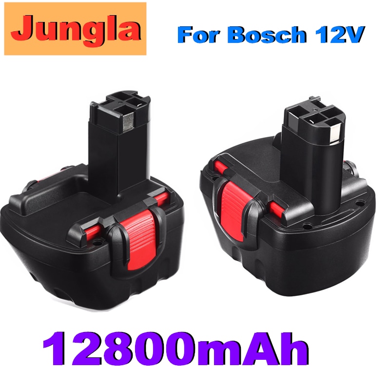 Voor Bosch 12 V 12800Mah Psr Oplaadbare Batterij 12 V 12.8AH Ahs Gsb Gsr 12 VE-2 BAT043 BAT045 BAT046 BAT049 BAT120 BAT139