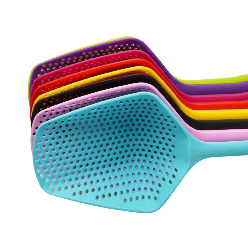 Kitchen Tool High Temperature Resistant Pressure Cooking Shovels Vegetable Strainer Scoop Nylon Spoon Large Colander Soup Filter