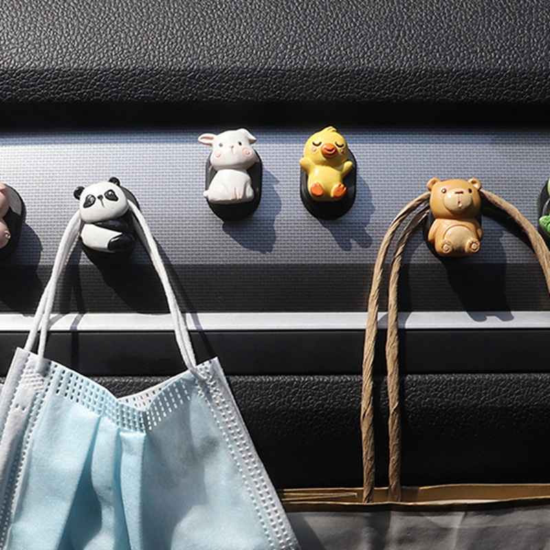 Cartoon Hooks Key Hangers Resin Animal Shape Stora... – Grandado
