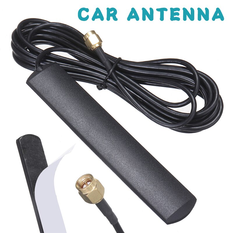 1Pc Auto Antenne Dab + Radio Sma Plug Adapter Auto Truck Antenne Voor Jvc Kenwood Voor Sony Alpine Pioneer 3 Meter Kabel Lengte