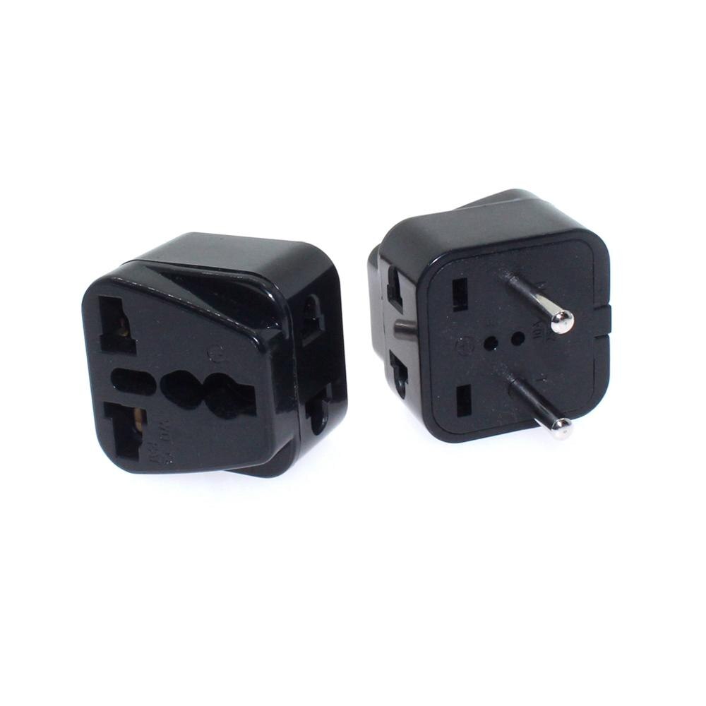 International EU European Plug Power Adapter US American AU UK To EU Euro Travel Adapter Electrical Plug Converter Socket