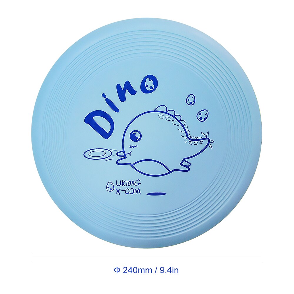 Disco volador de 9,4 pulgadas, discos voladores de plástico de 105g para playa, disco deportivo para jugar al aire libre, para juegos de playa para niños