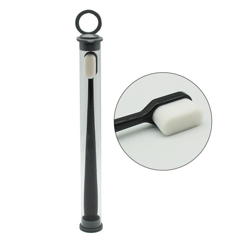 Brosse à dents souple et ultrafine pour enfants et adultes, accessoire de soins buccaux, Portable et , avec boîte, voyage en plein air: 06