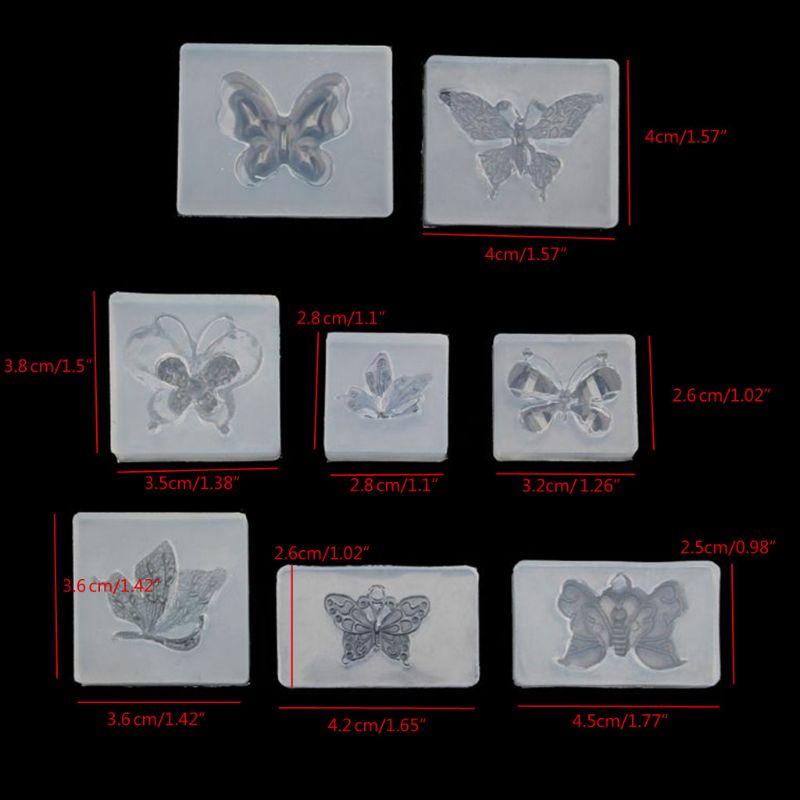 2 Stuks 3D Vlinder Siliconen Gietvorm – Herbruikbare Kaarshouder Mal Met 20 Lontdraden – Voor Epoxyhars, Gips & Kaarsen – Hittebestendig Tot 241°C – DIY Woondecoratie