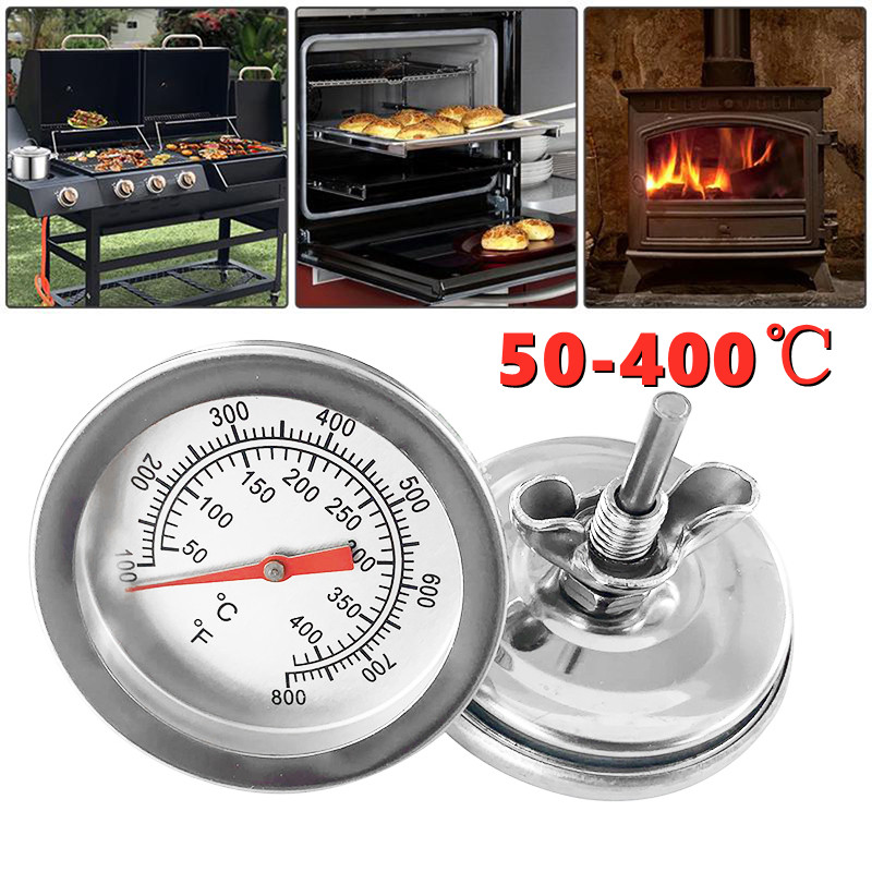 Edelstahl Digitale Thermometer Für BBQ Rauch Grill 50-400 ℃ Ofen Kochen Temperatur Messgerät Küche Grill Zubehör