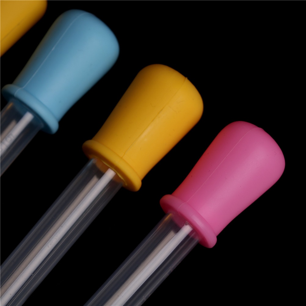 Montessori Pipetten, 10 stuks, kleefpunt, druppelpipet, transparante siliconen plastic druppelpipet, pipet, 5 ml, voor schilderijen, planten, snoepvormen, knutselen