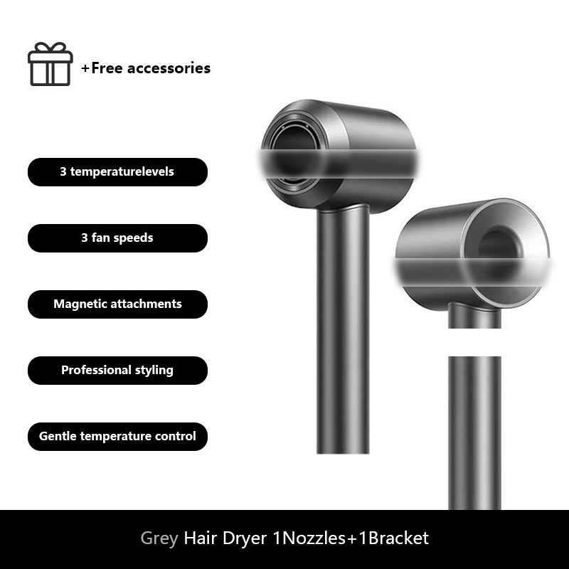 Professioneller Ionen-Haartrockner mit Anion-Technologie, -/Kaltluft, leichtes 5-in-1-Styling-Werkzeug für einfache Blowouts