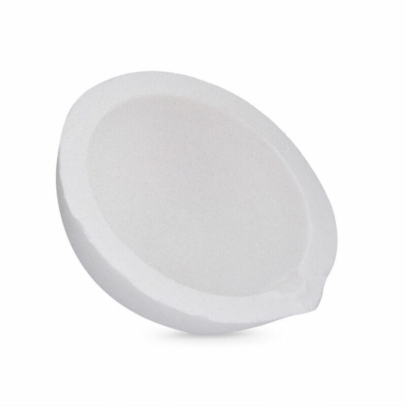 1-2 Stuks Sieraden Werkbank Tool Keramische Kom Smeltkroes Smelten Schotel Casting Verfijnd Goud En Zilver Prestige: 1pcs