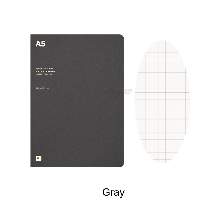 Originale Xiaomi Notebook Diario Notepad Settimanale Mensile Planner Note Book Linea Griglia di Punti di Carta All'interno Della Cancelleria del Regalo Ufficiale: Type 3