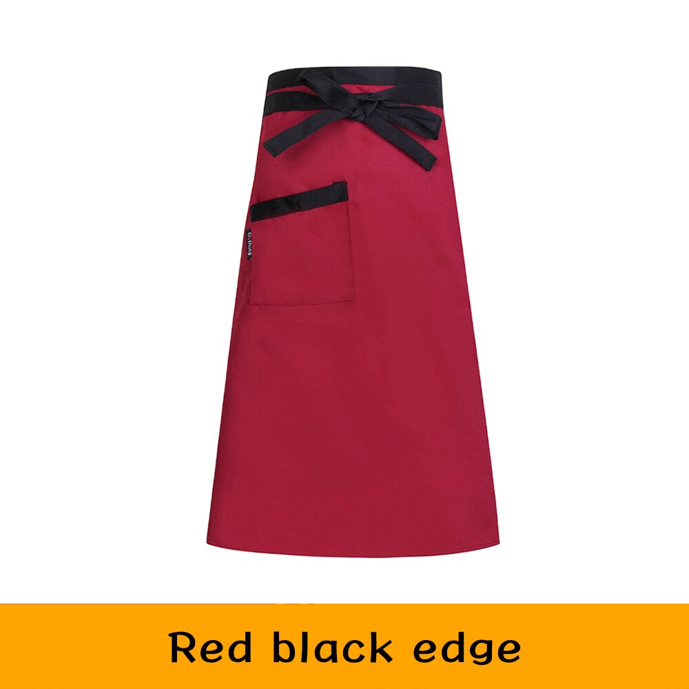 12 couleurs disponibles, tablier pour Chef cuisinier, cuisine, travail, hôtel, barbecue, café, restauration, Service alimentaire, cocina, pâtisserie, uniforme de Restaurant: 5