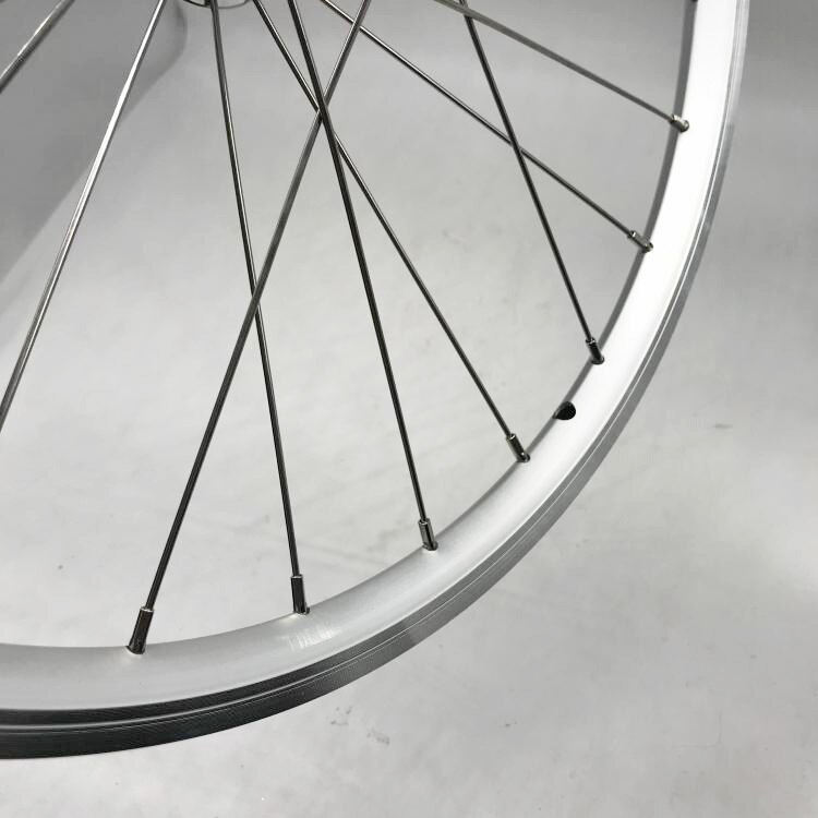 130mm 135mm 406 bagerste cykelhjul 20 tommer cykelhjul 6 7 gears sølvhjul