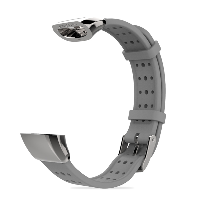 Bracelet de sport en Silicone pour Huawei Band 2 Pro B19 B29 Bracelet Bracelet pour Huawei Band 2 Pro Bracelet de montre pour B19 B29: Gray