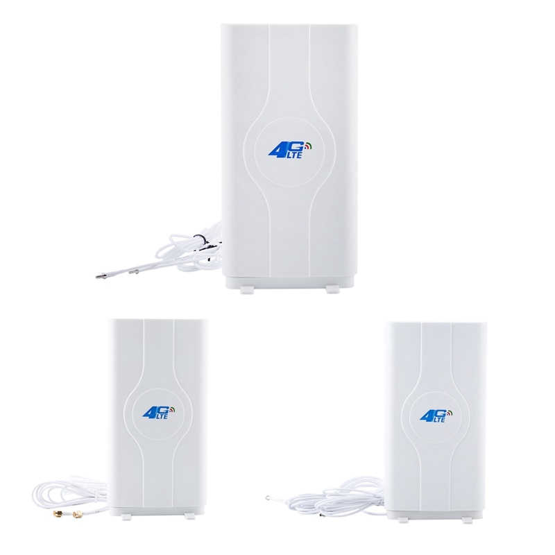 700 ~ 2600mhz 88dbi 3g 4g Lte antenne antenne Mobile connecteur mâle Booster Mimo panneau antenne + 2 mètres (2x SMA-mâle): Default Title