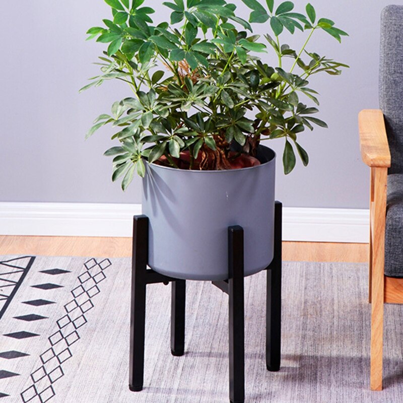 Metal Telescopic Plant Stand Floor-standing Flower Stand Flowerpot Potted Plant Bonsai Holder Indoor Outdoor Decorations Support