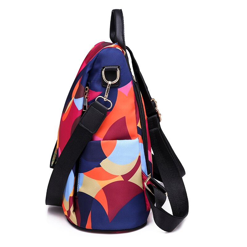 Mochila de viaje antirrobo informal de para niñas, mochila de tela duradera Oxford para mujer, mochila bonita estilo escolar