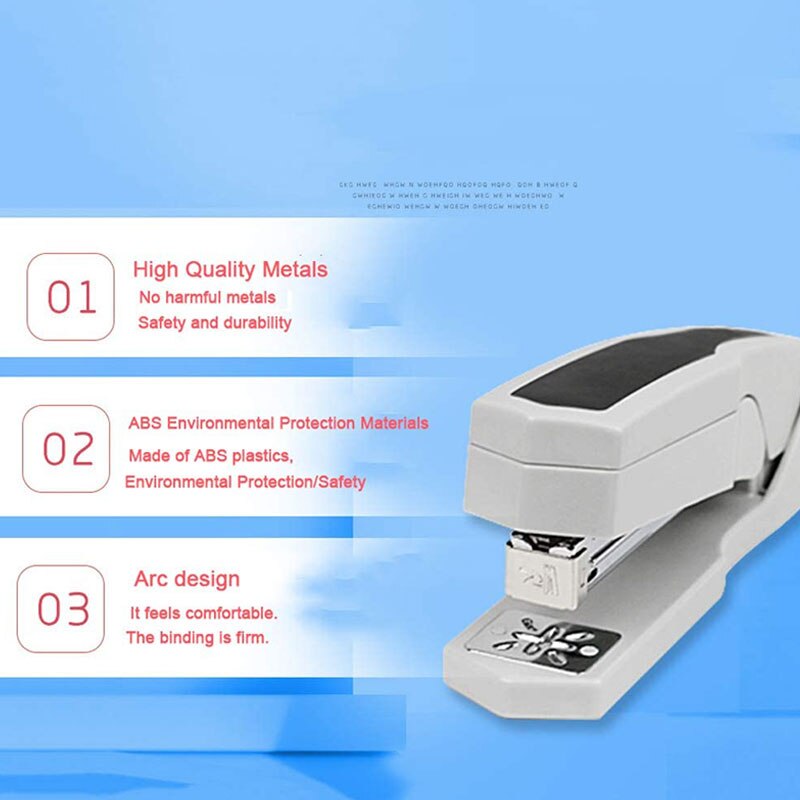 HUISHENG Swivel Stapler, Medium-Stitch Staplers,Desktop Stapler with Stapler and Staples for Office School HS2005-30