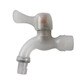 Una pieza, grifo de plástico ABS de 20mm de diámetro, sello roscado, anillo de goma, grifo para lavadora, grifo sencillo, suministros para el hogar: 6