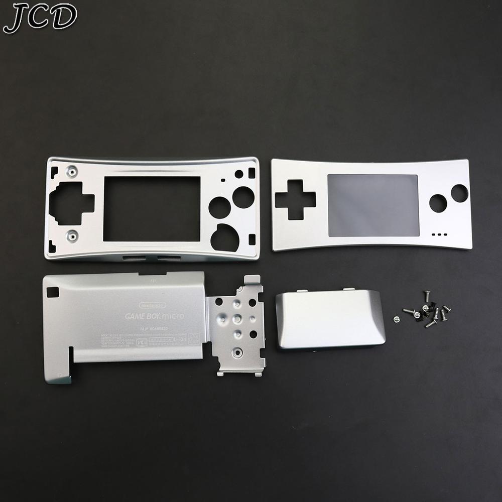 Jcd 6 Kleuren Metal Shell Case Behuizing Voor Gameboy Micro Console Vervanging Cover Voor Gbm: F