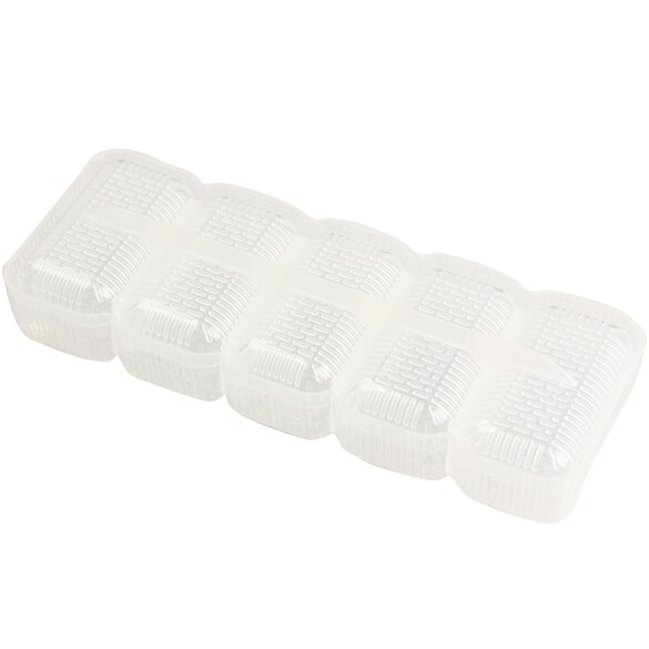 Nigiri-Juego de moldes de plástico para Sushi s, 5 rollos para Hacer bolas de arroz, molde para Sushi, prensa antiadherente, accesorios de herramientas de cocina