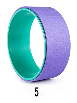 Yoga Wheel - 33x13cm - TPE + ABS - 1.4kg - Multi-colored: Gold