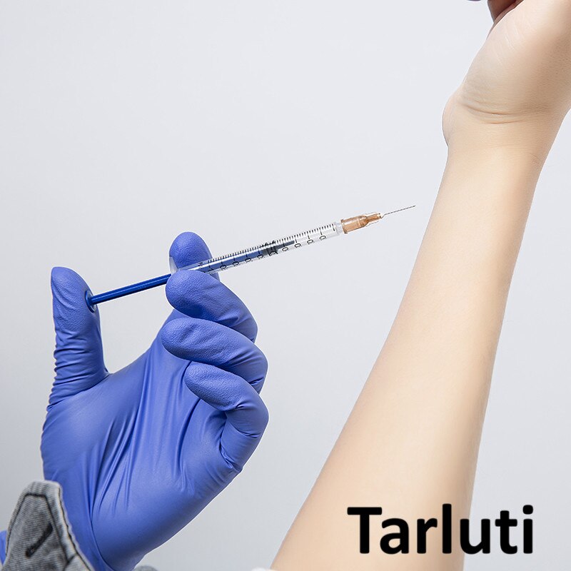 100 pcs/lot Disposable Nitrile Gloves Work Food Prep Cooking Gloves / Kitchen Food Waterproof Service Cleaning Gloves Safety