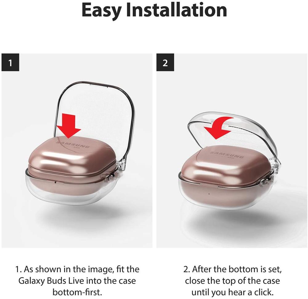 Hoesjes voor samsung galaxy buds live met haak oordopjes softshell beschermer accessoires voor samsung galaxy buds live hoesjes
