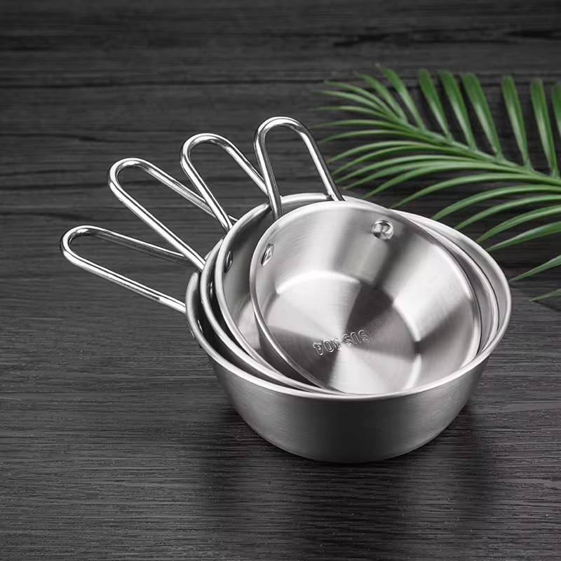 200-600ml Gold Plated Stainless Steel Soup Bowl Salad Noodle Rice Bowl Breakfast Tableware Dinnerware