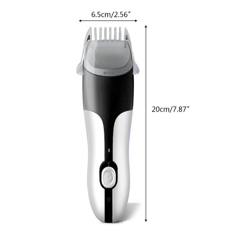 Elétrica clippers de cabelo do bebê poderoso à prova dwaterproof água aparadores baixo ruído cortador grooming kit recarregável sem fio máquina corte cabelo