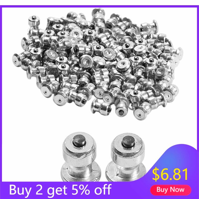 Clavos de rueda de invierno para neumáticos de coche, clavos de tornillo, clavos de cadenas de nieve para zapatos, ATV, coche, motocicleta, 8x10mm
