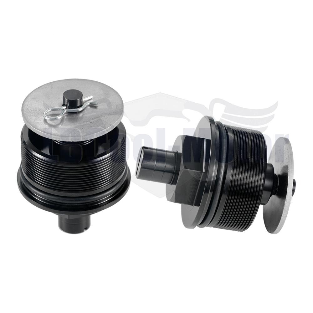 Vorspannung Gabel Kappe Für Honda NT650 Bros 650 XL700V Transalp 700 41mm Hexagon Einstellen Gabel Bolzen: Schwarz