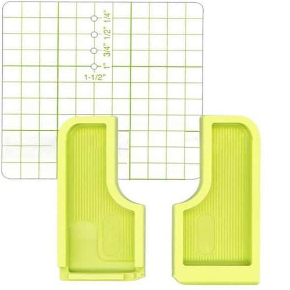 Multi-functional Sewing Seam Guide Positioning Plate Interlock Guide Grid Measure Keeper Template DIY Sewing Tool Accessory: Default Title