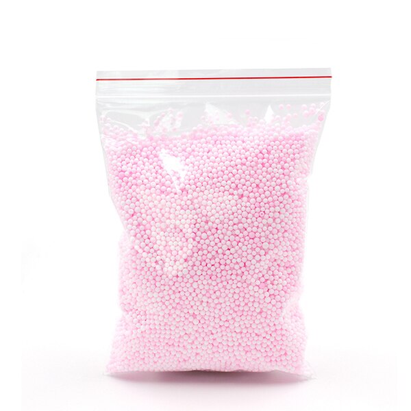 12g Addition For Slime Supplies Warm Color Snow Mud Particles Kit Slime Accessories Tiny Foam Beads Slime Balls Supplies Charms: M Pink