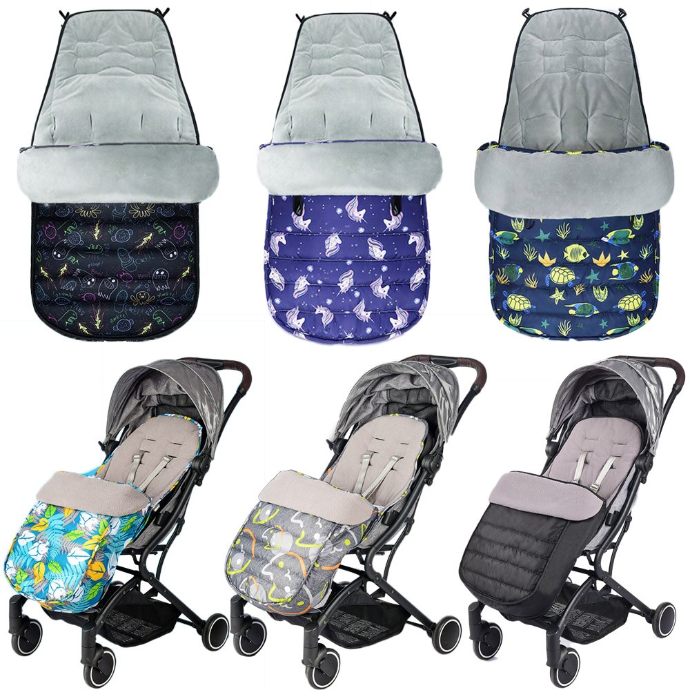 Kinderwagen voetenzak hoes waterdicht universeel slaapzak envelop dik warm kinderwagen accessoires voor bugaboo yoyo