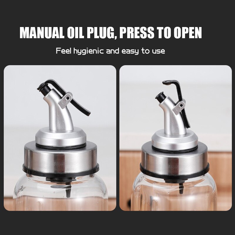 Yomdid Duurzaam Bottle Cap Stopper Voor Olie Fles Kruiden Fles Saus Azijn Olie Nozzle Spuit Verzegeld Deksel Keukengerei