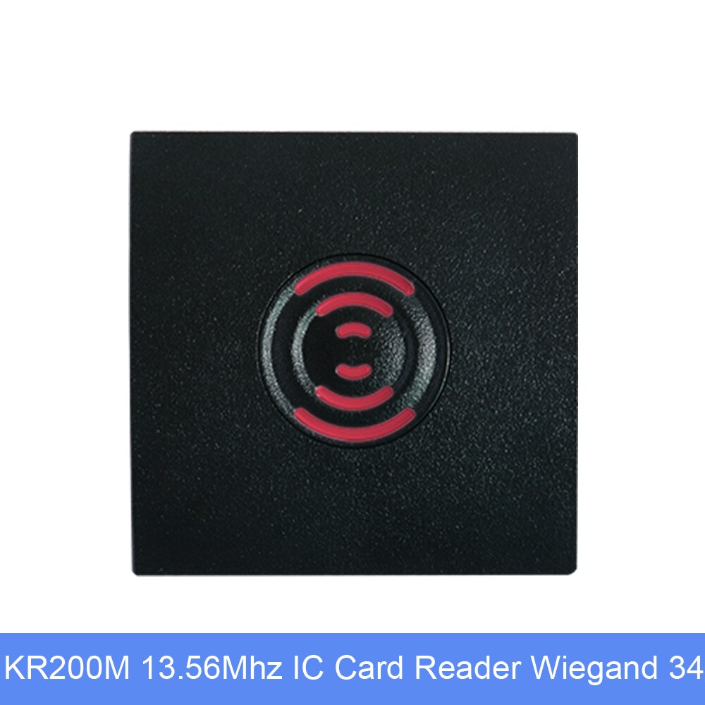 Kr200m passersystem kortläsare 125 khz rfid writer card smart kortläsare kortläsare  ip65 vattentät: Kr200m 13.56 mhz
