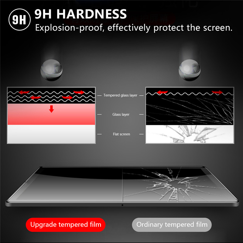 Tempered Glass for Huawei Mediapad M6 10.8 Protective Film Tablet Screen Protector for Huawei M6 Pro M5 Pro 10.8 Protective Film