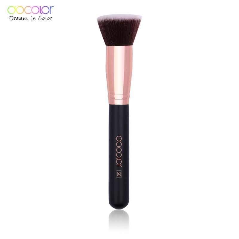 Docolor platte top buffing foundation brush make-up kwasten Losse Make up Borstels Platte Kit Pincel Maquiagem