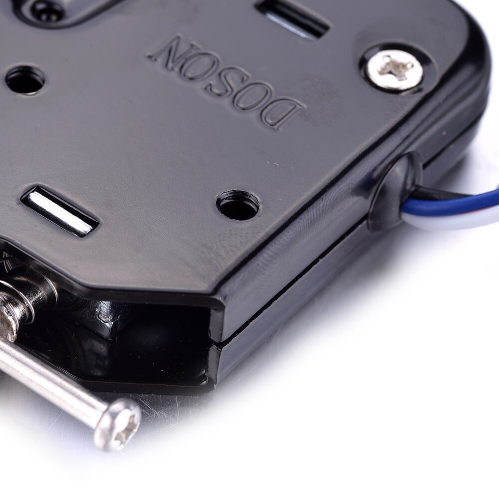 1 PCS 2A DC 12V Electromagnetic Electric Lock Release Rim Mortice Strike Door Cabinet