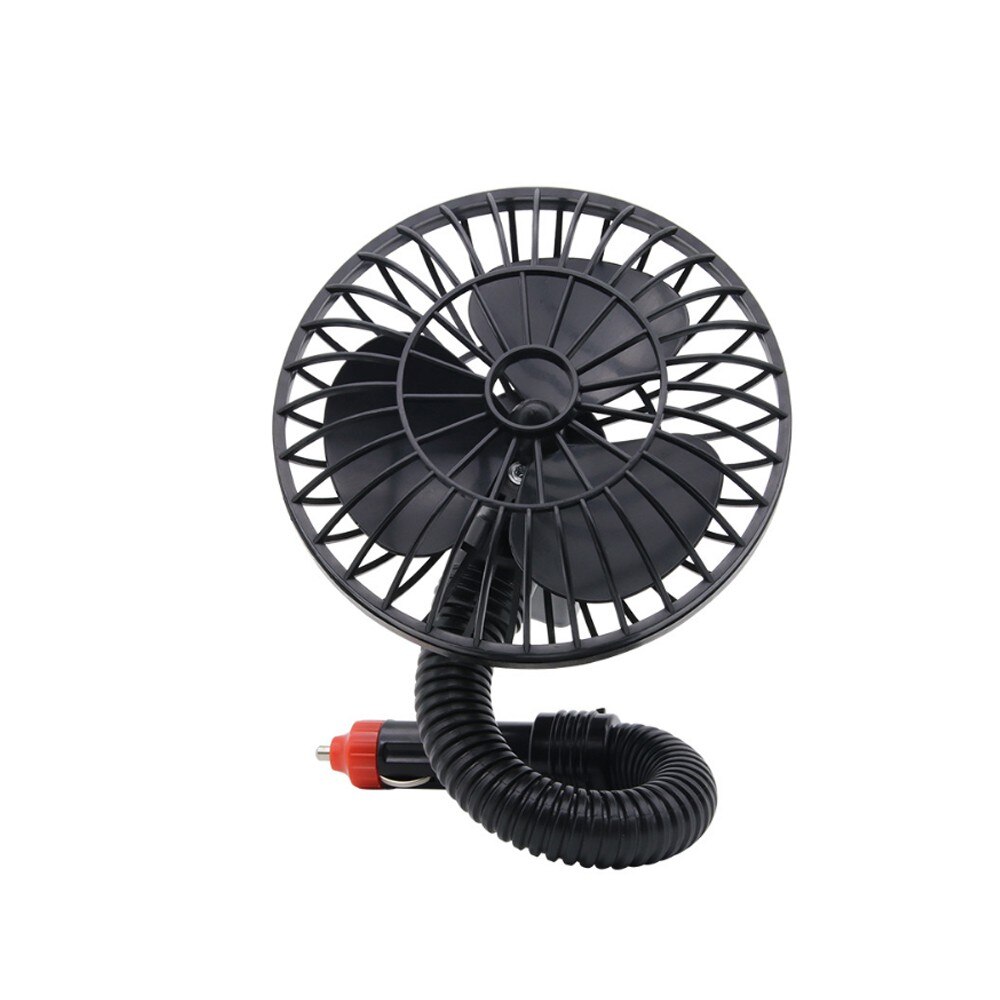 12V Plug Car Interior Fan Cooling Low Noise Summer Air Conditioner Fan Portable Vehicle Truck Auto Oscillating Cooling Fan #20